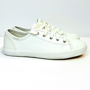 Keds Big kids Kickstart Leather lace up Sneakers Size 4M Great Condition!